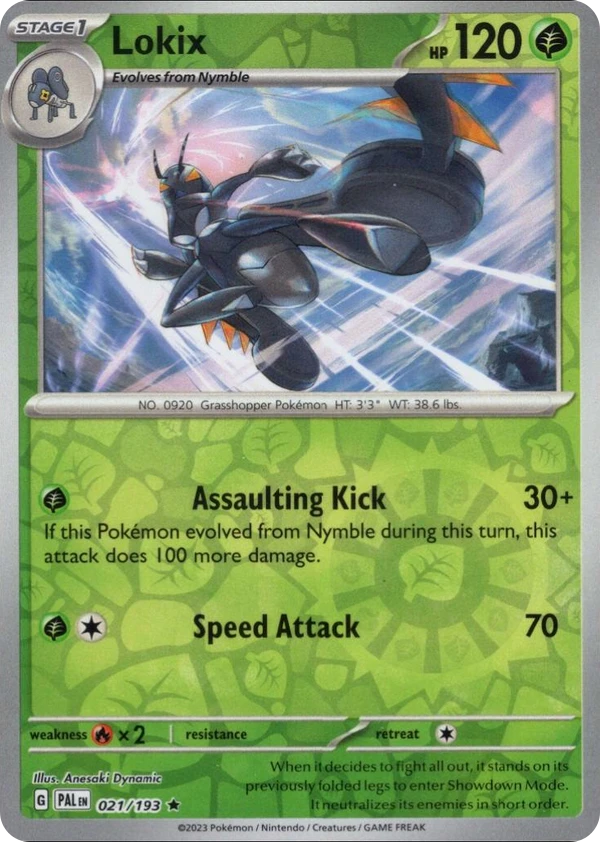 Lokix — Paldea Evolved #021 / 193