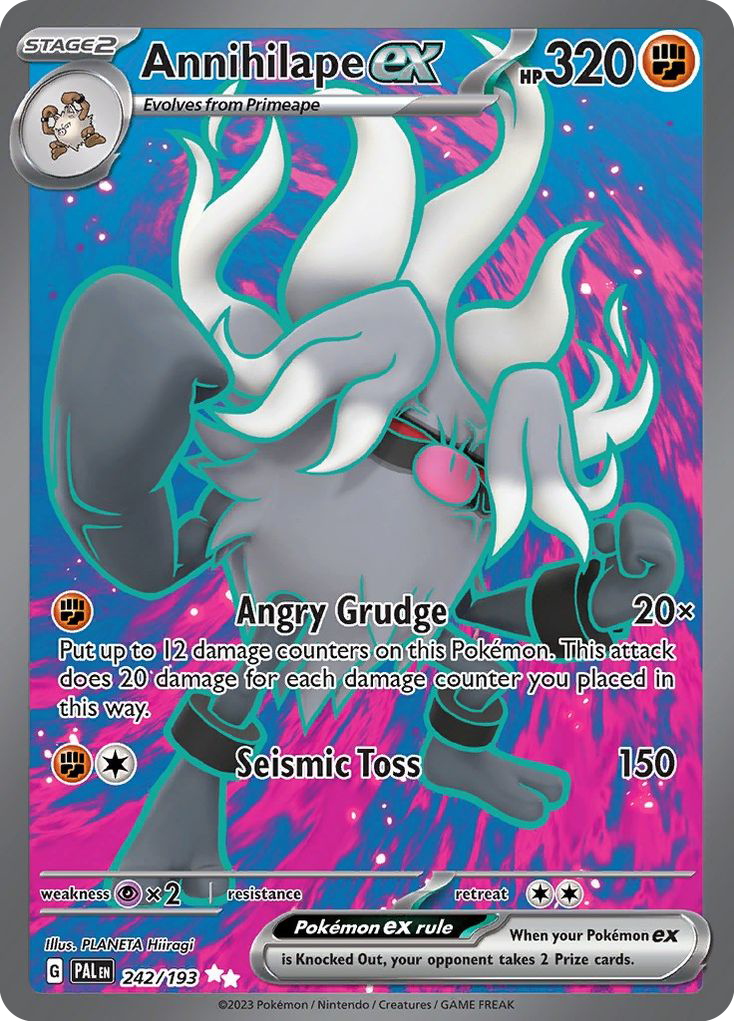 Annihilape ex — Paldea Evolved #242 / 193