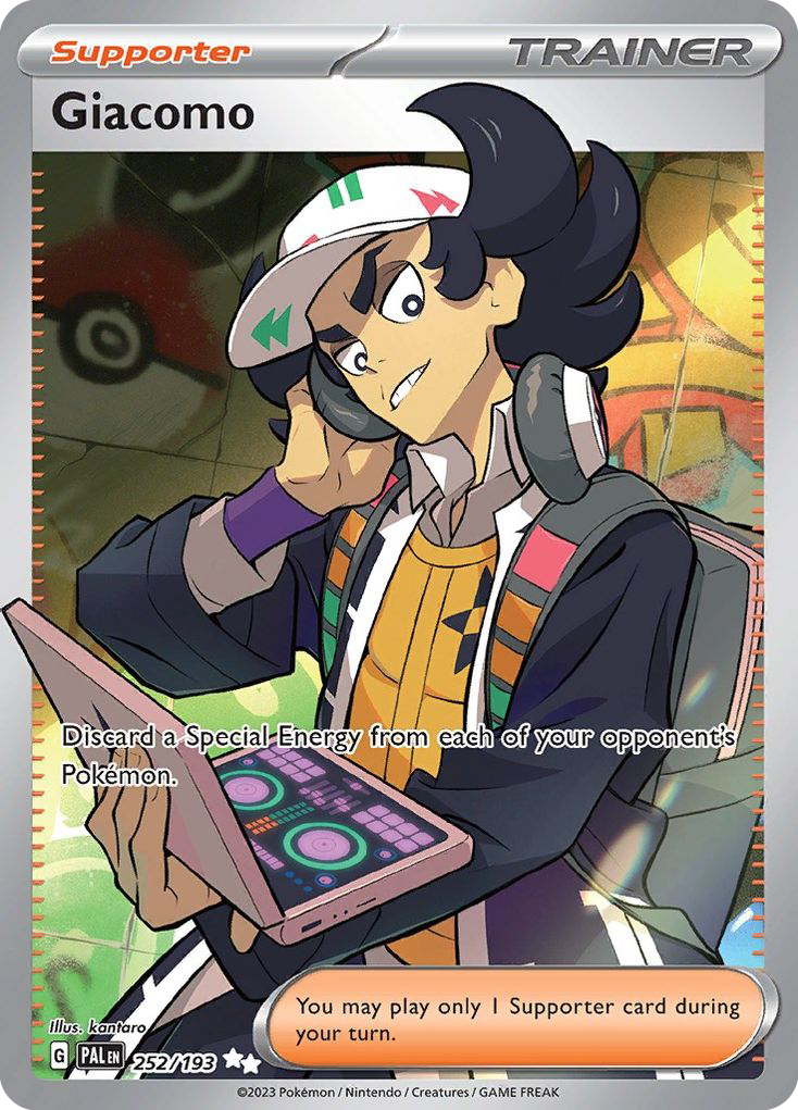 Giacomo — Paldea Evolved #252 / 193
