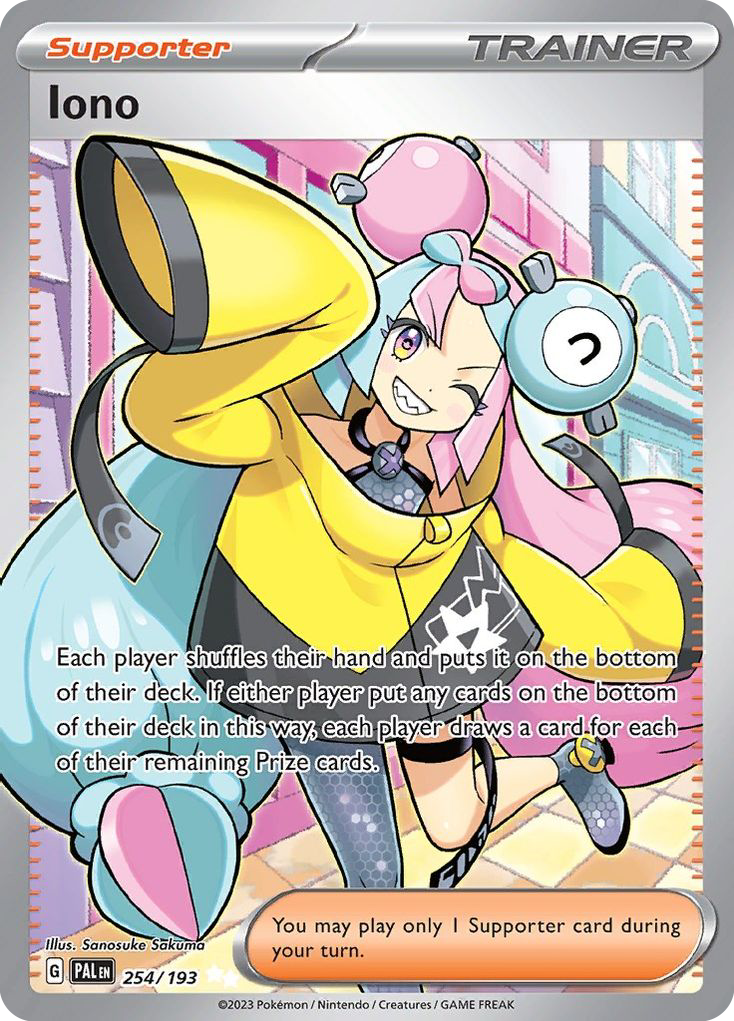 Iono — Paldea Evolved #254 / 193
