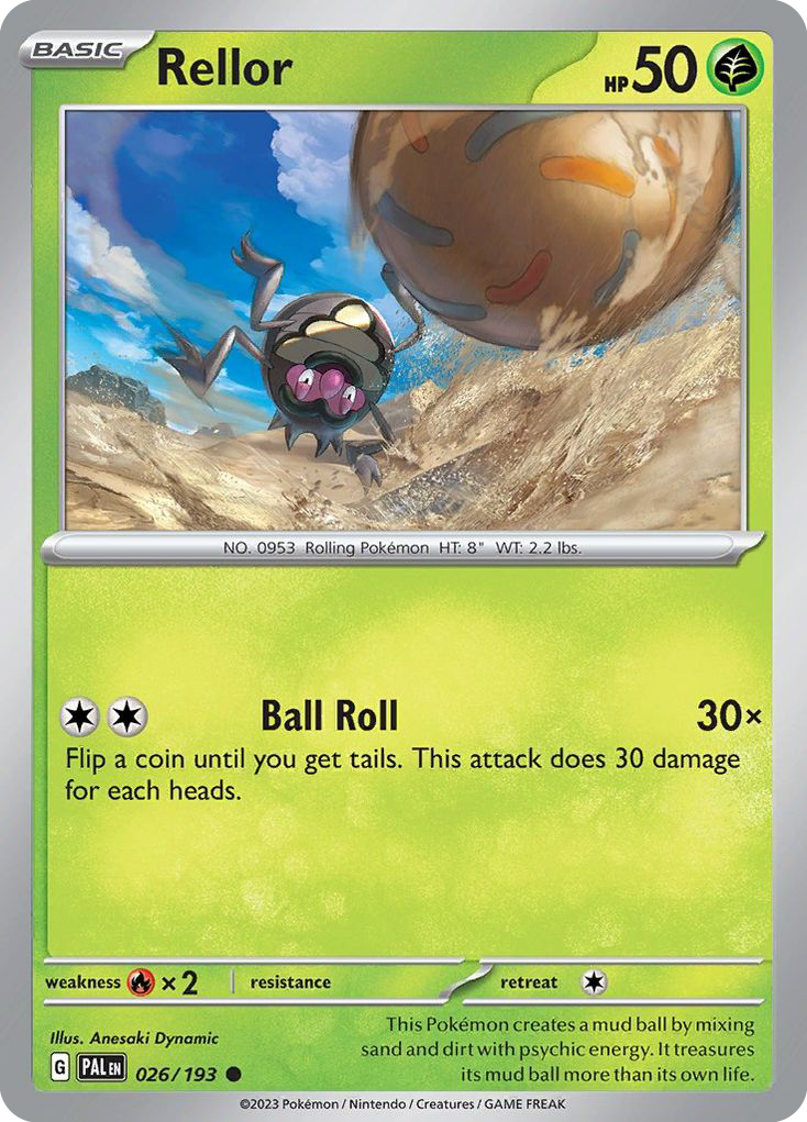 Rellor — Paldea Evolved #026 / 193