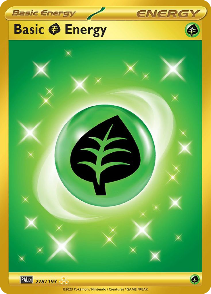 Basic Grass Energy — Paldea Evolved #278 / 193