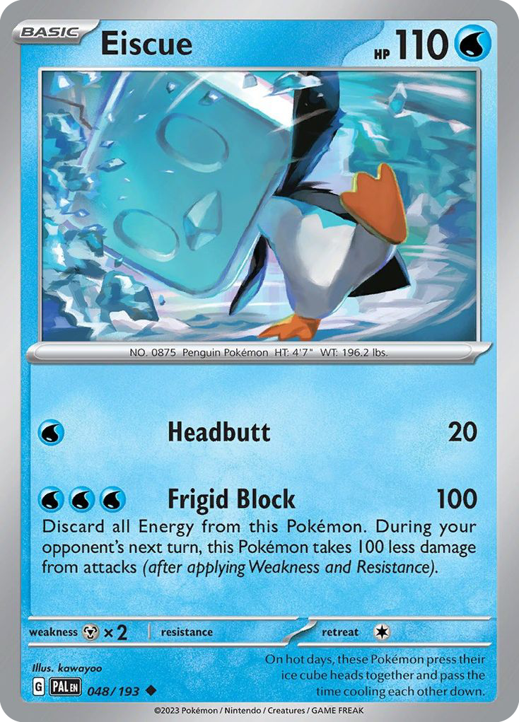 Eiscue — Paldea Evolved #048 / 193