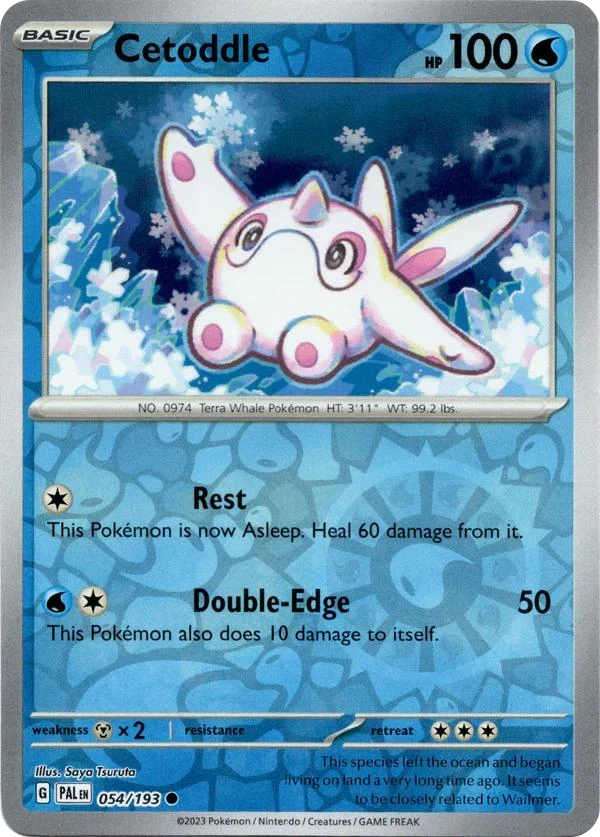 Cetoddle — Paldea Evolved #054 / 193