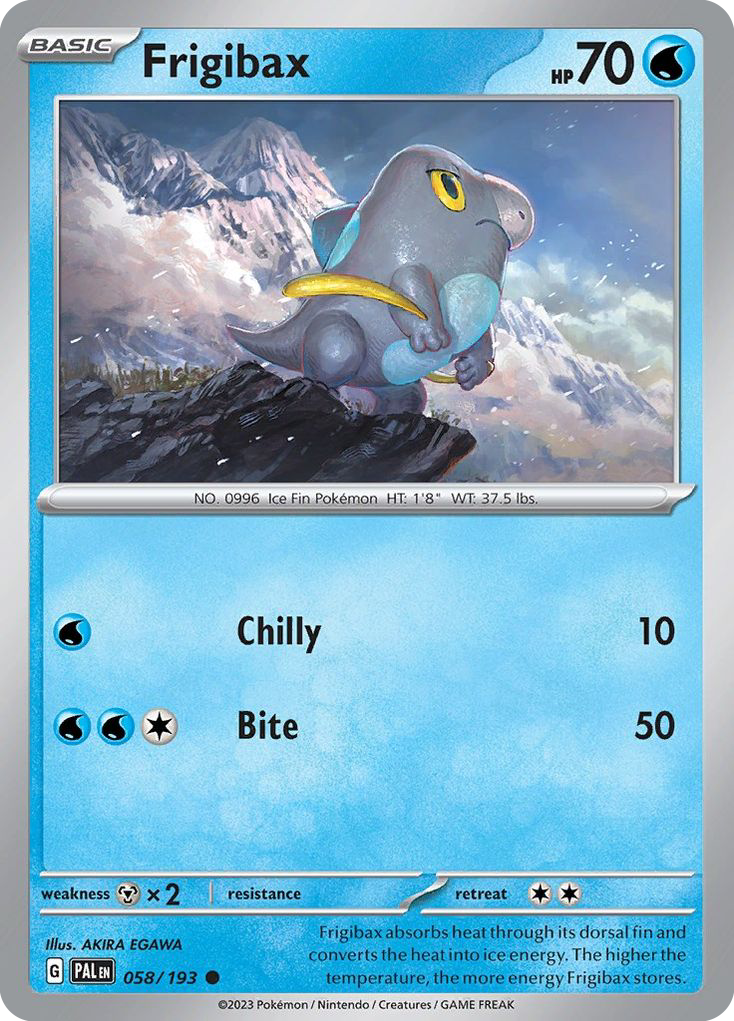 Frigibax — Paldea Evolved #058 / 193