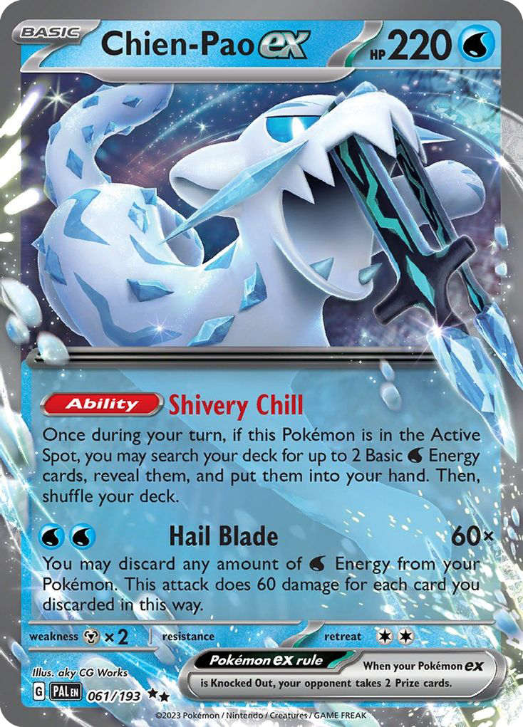 Chien-Pao ex — Paldea Evolved #061 / 193