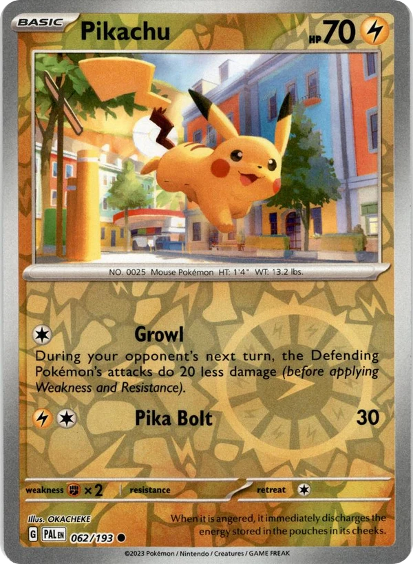 Pikachu — Paldea Evolved #062 / 193