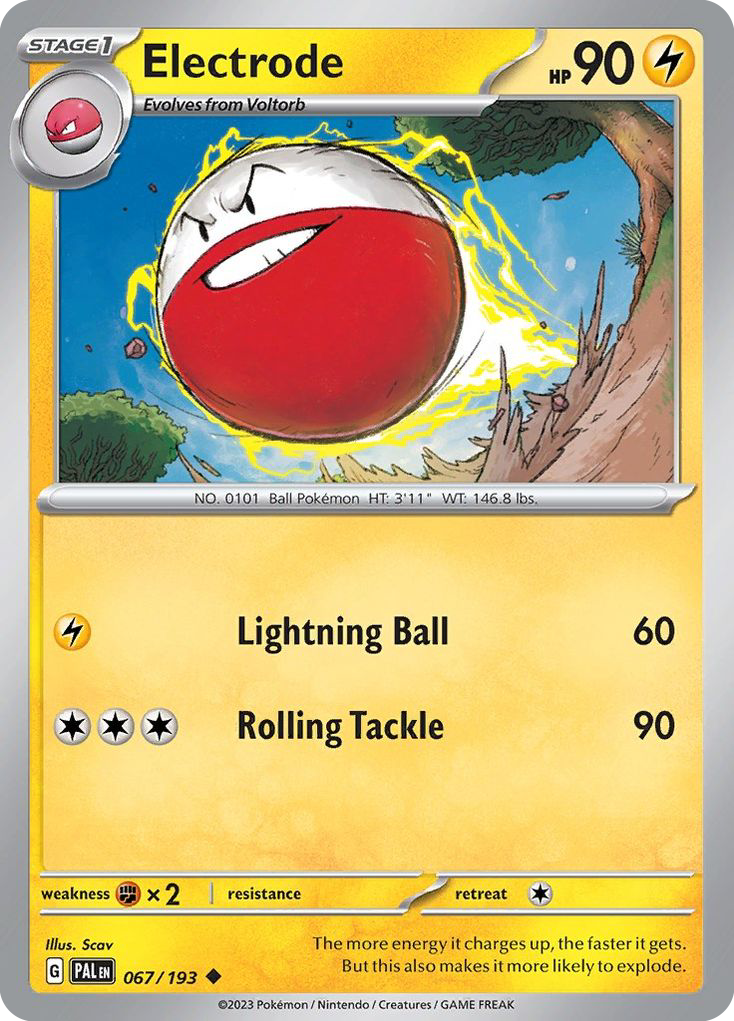 Electrode — Paldea Evolved #067 / 193
