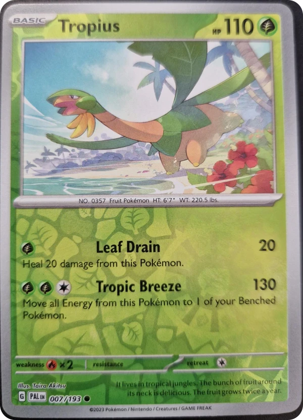 Tropius — Paldea Evolved #007 / 193