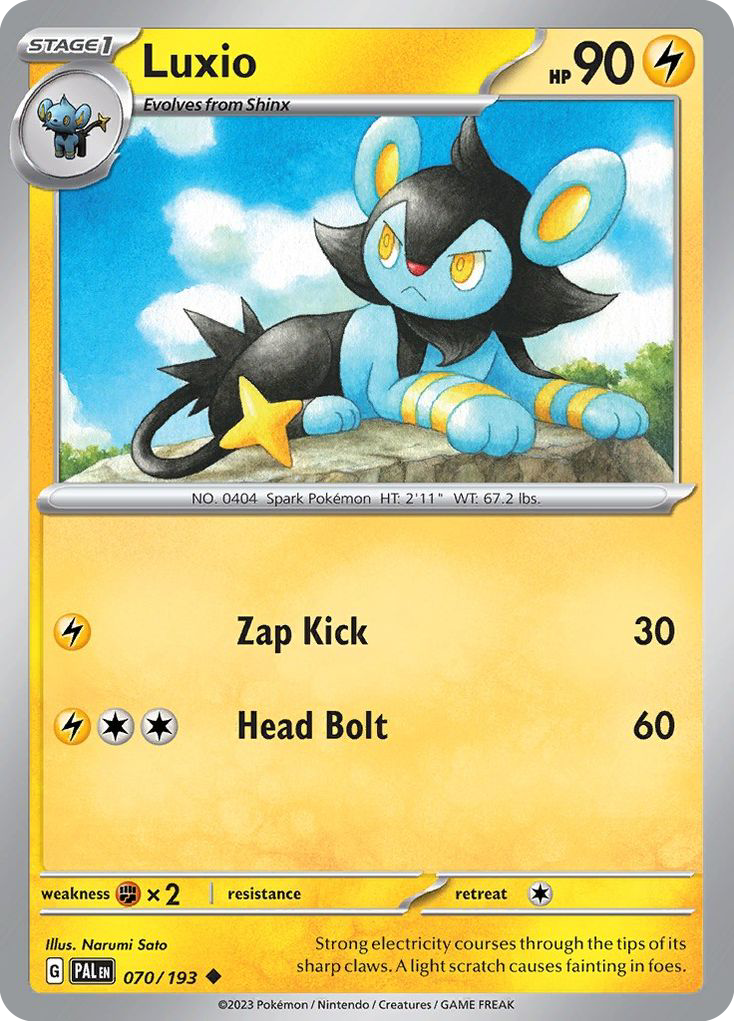 Luxio — Paldea Evolved #070 / 193