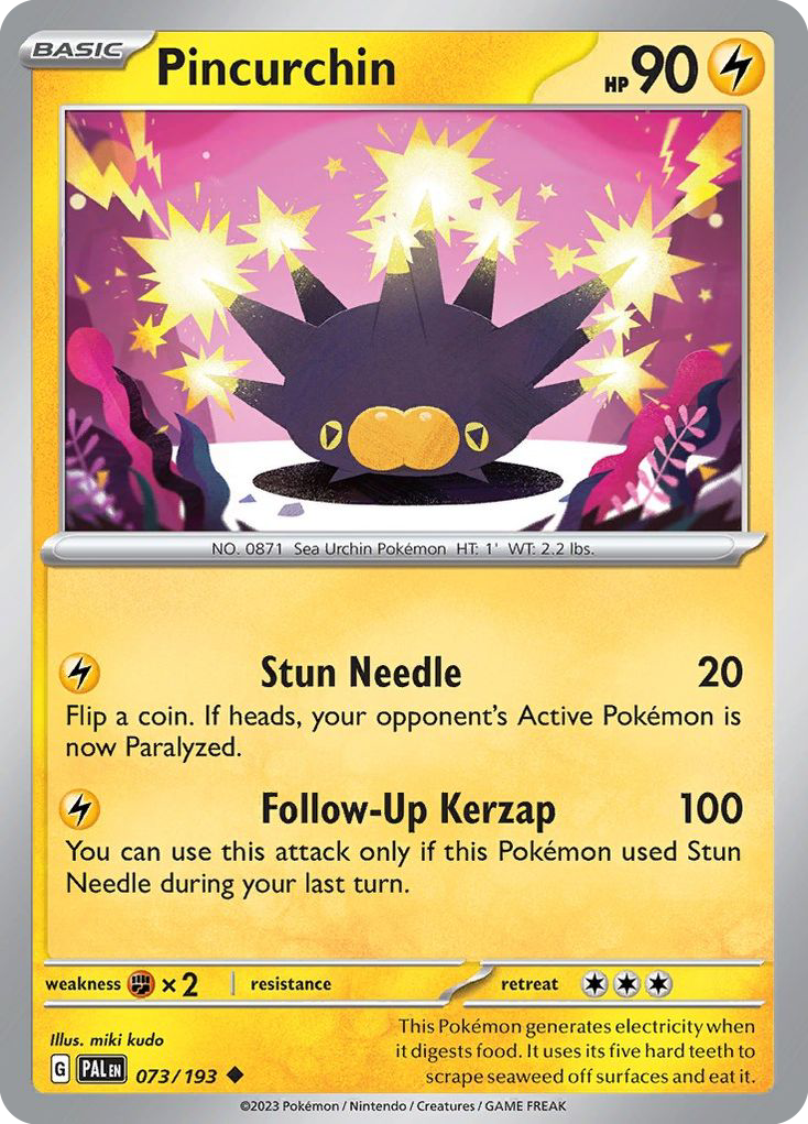 Pincurchin — Paldea Evolved #073 / 193