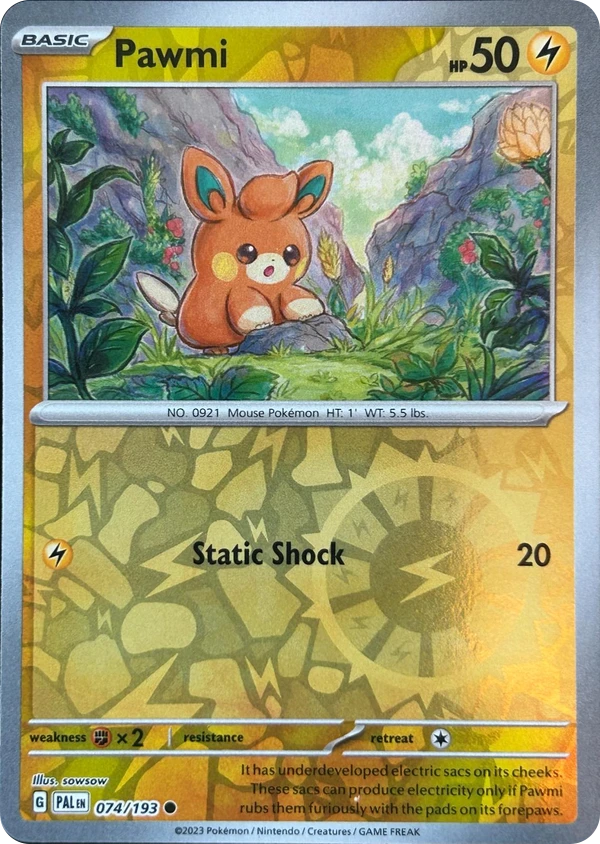 Pawmi — Paldea Evolved #074 / 193