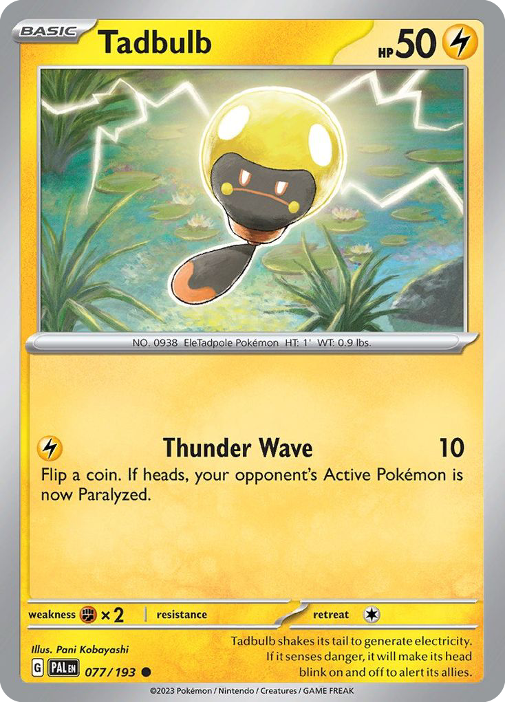 Tadbulb — Paldea Evolved #077 / 193