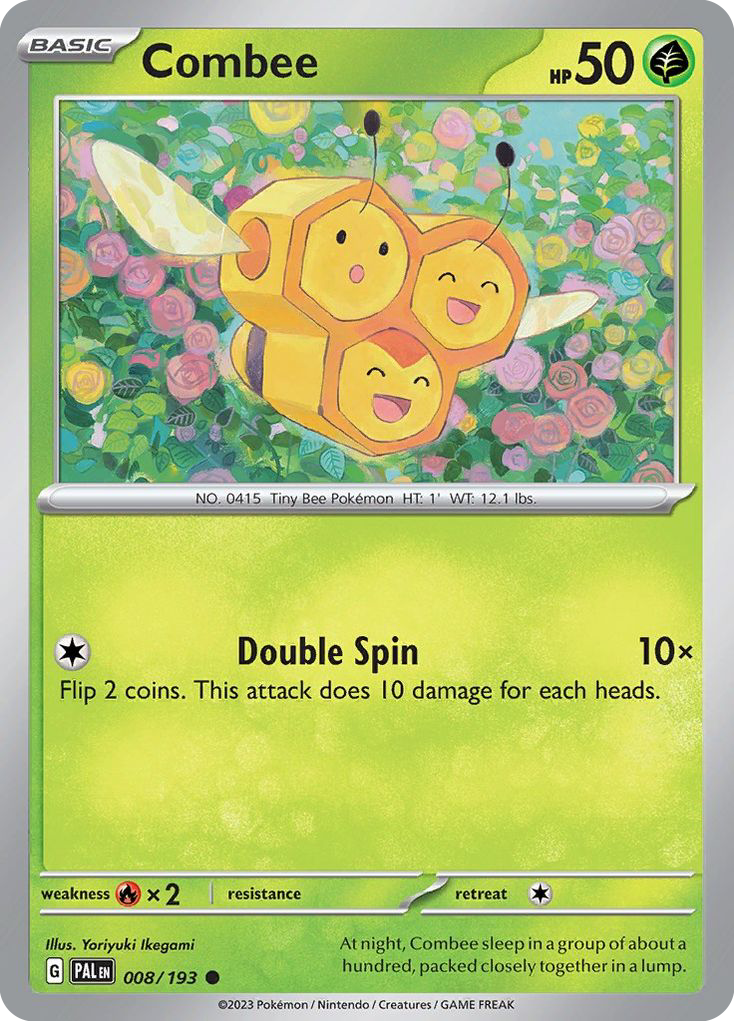 Combee — Paldea Evolved #008 / 193