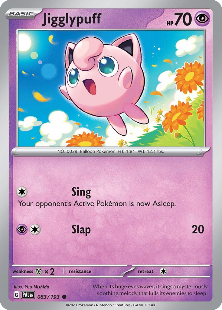 Jigglypuff — Paldea Evolved #083 / 193
