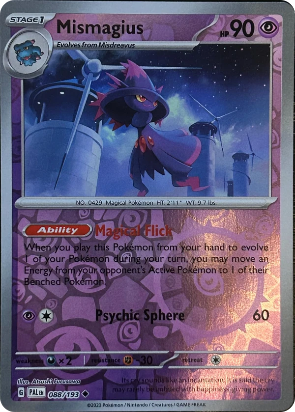 Mismagius — Paldea Evolved #088 / 193
