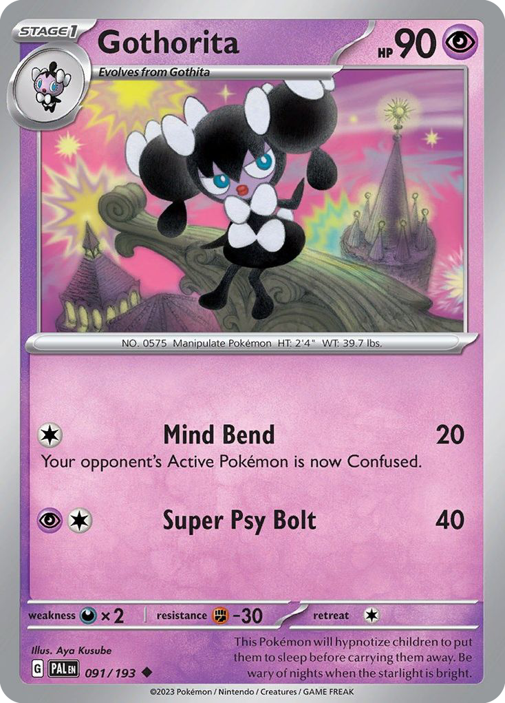 Gothorita — Paldea Evolved #091 / 193