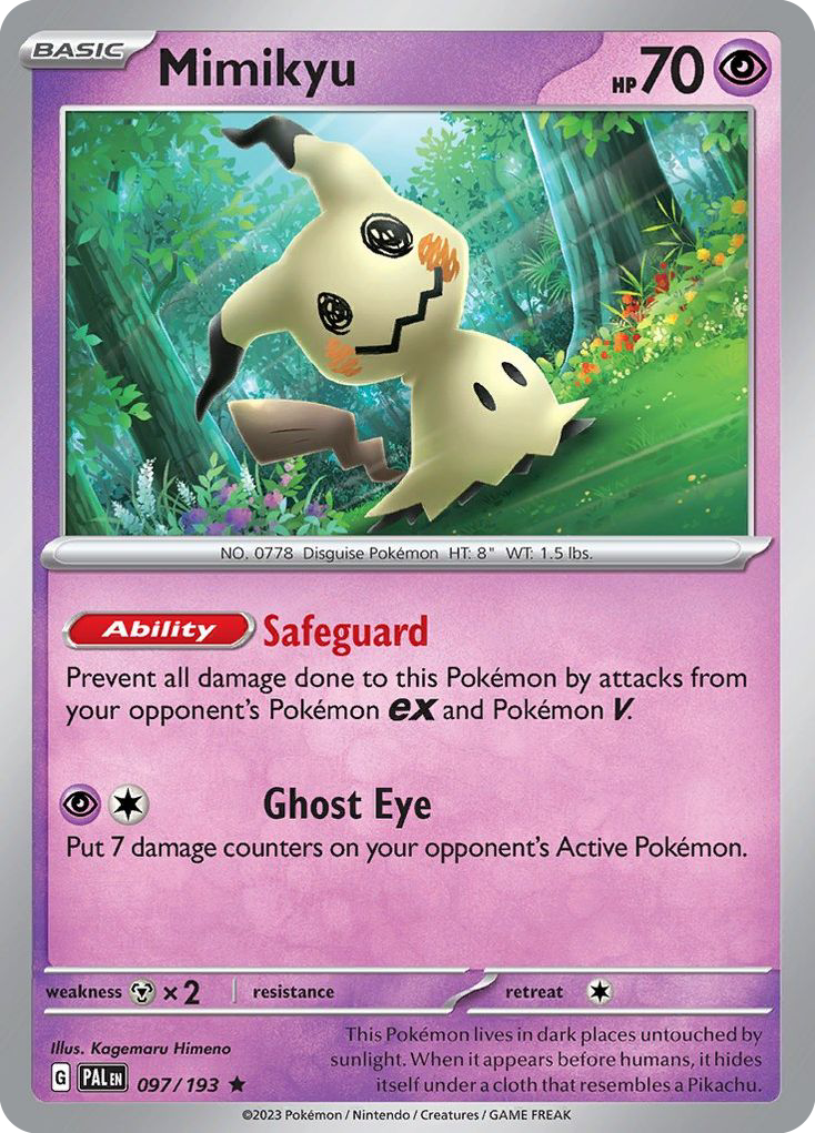 Mimikyu — Paldea Evolved #097 / 193