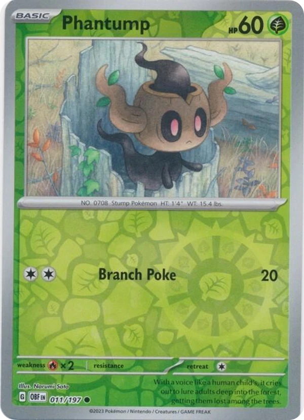 Phantump — Obsidian Flames #011 / 197