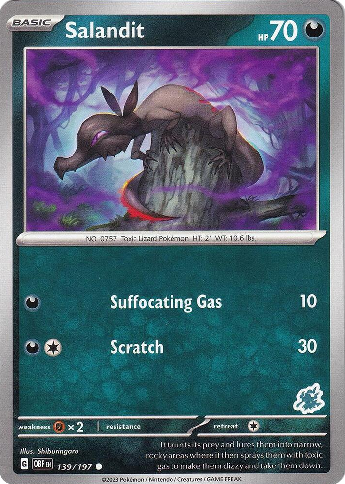 Salandit — Obsidian Flames #139 / 197