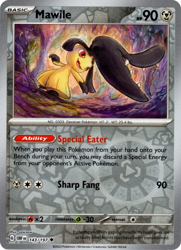 Mawile — Obsidian Flames #143 / 197