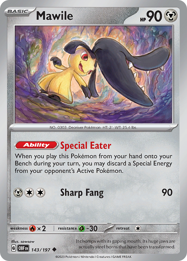 Mawile — Obsidian Flames #143 / 197