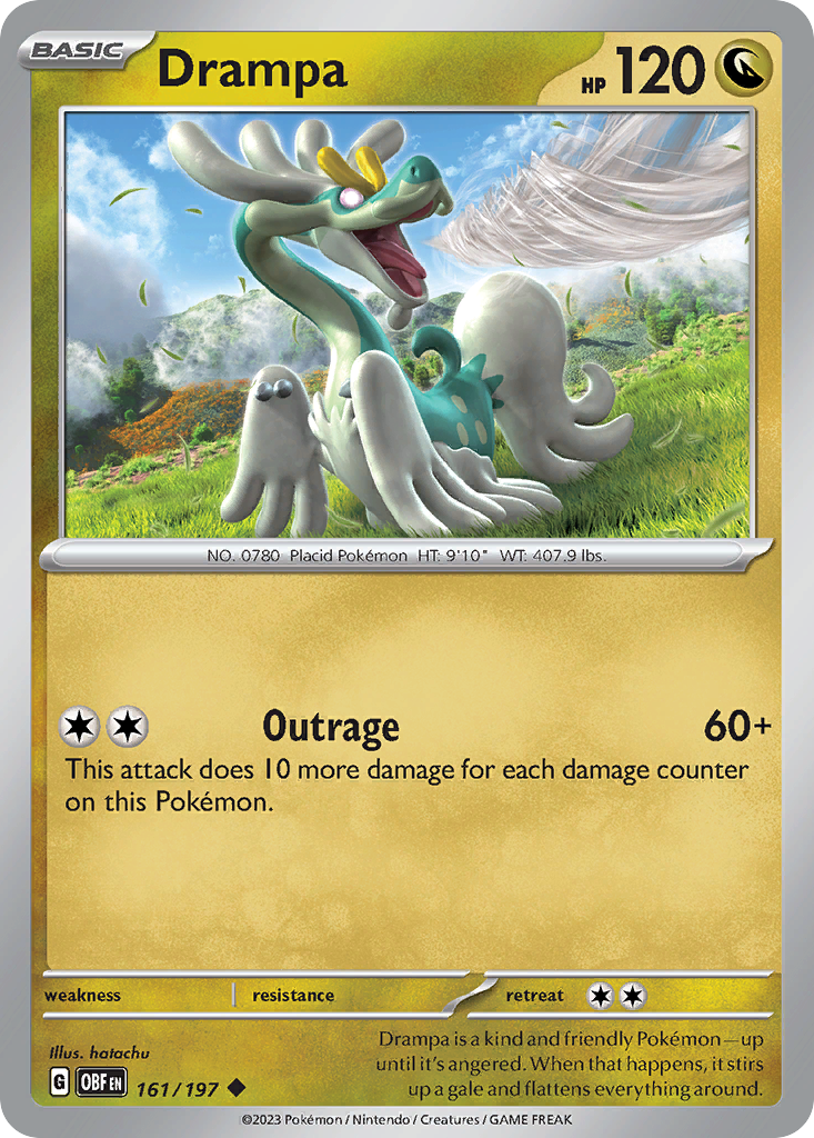 Drampa — Obsidian Flames #161 / 197