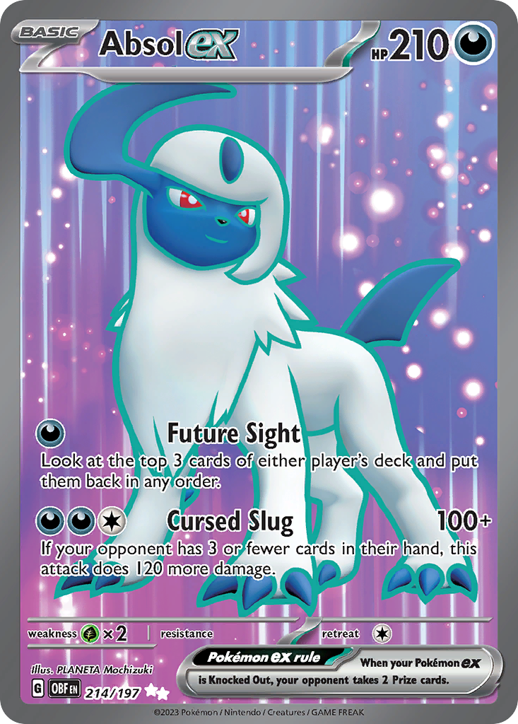 Absol ex — Obsidian Flames #214 / 197