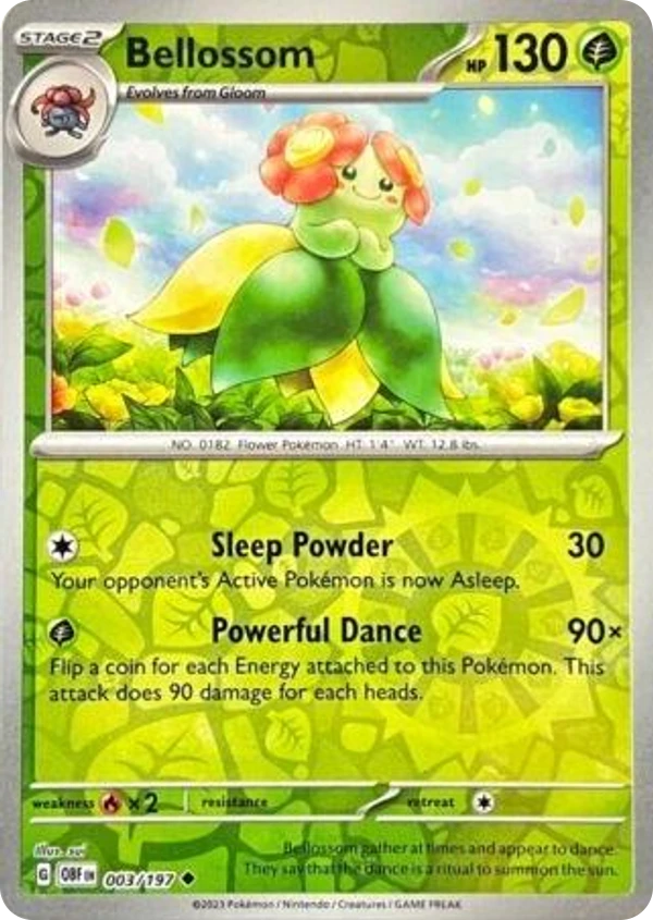 Bellossom — Obsidian Flames #003 / 197