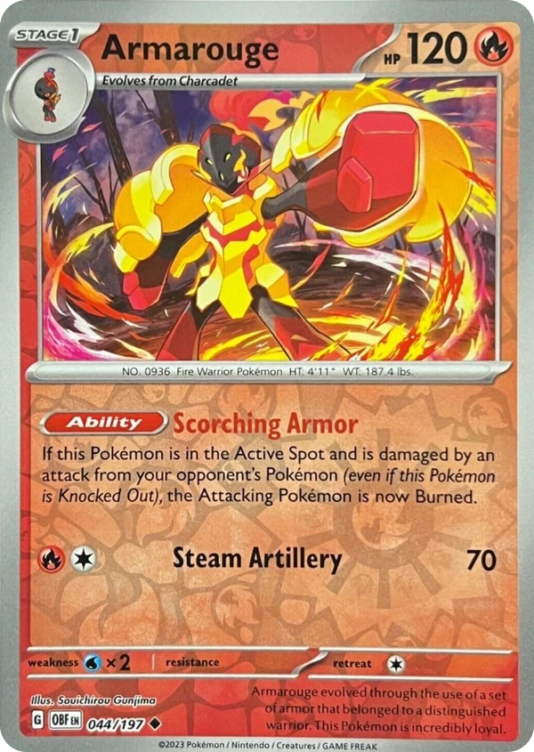 Armarouge — Obsidian Flames #044 / 197