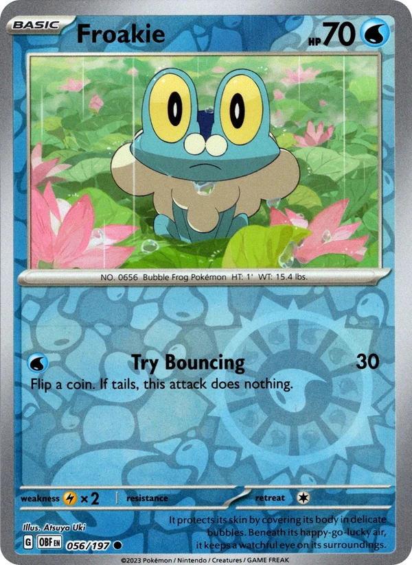 Froakie — Obsidian Flames #056 / 197
