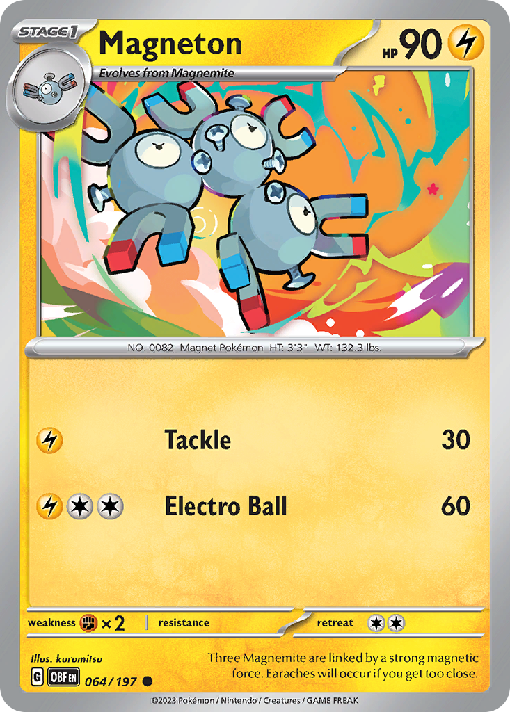 Magneton — Obsidian Flames #064 / 197