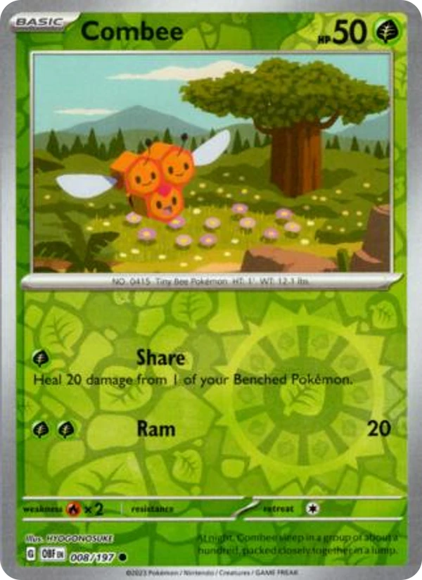 Combee — Obsidian Flames #008 / 197