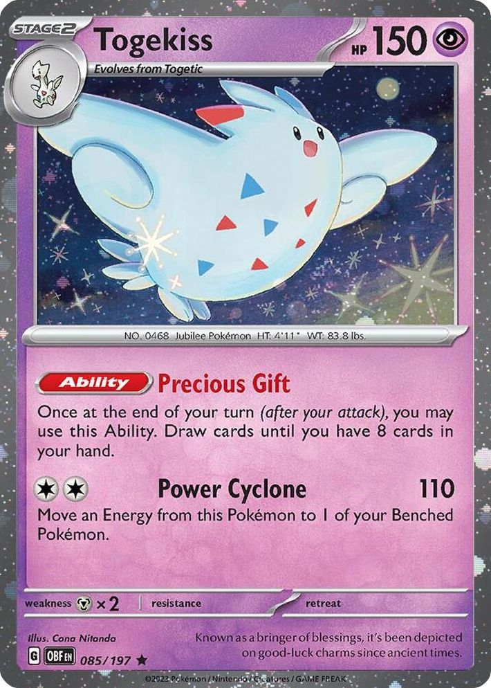 Togekiss — Obsidian Flames #085 / 197