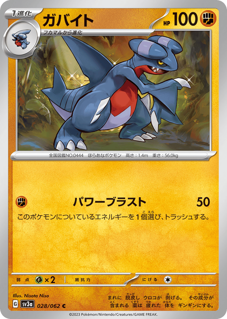 Gabite — Raging Surf #028 / 62