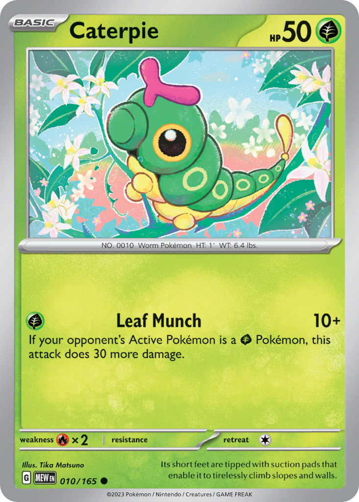 Caterpie — 151 #010 / 165
