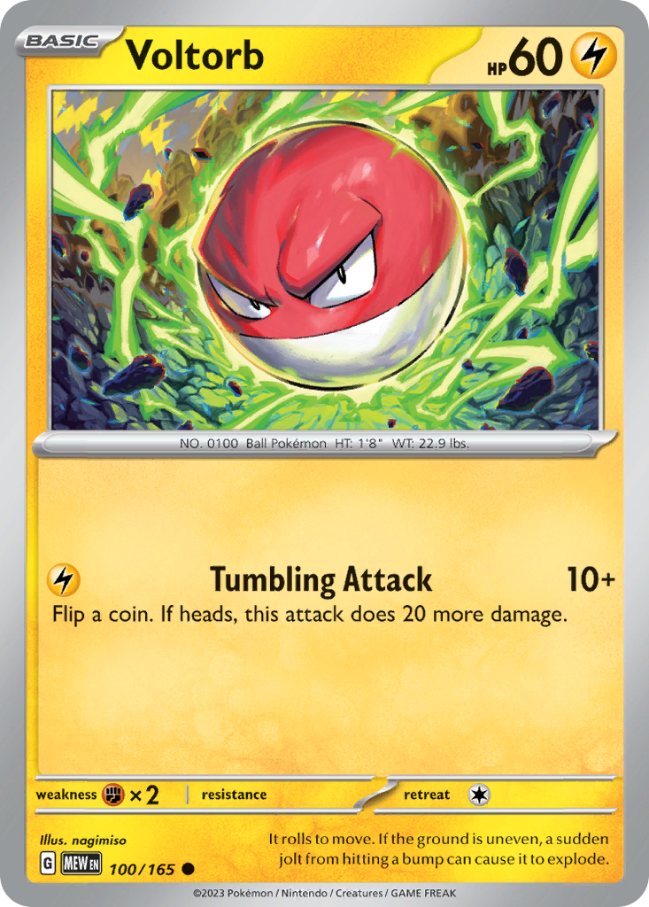 Voltorb — 151 #100 / 165