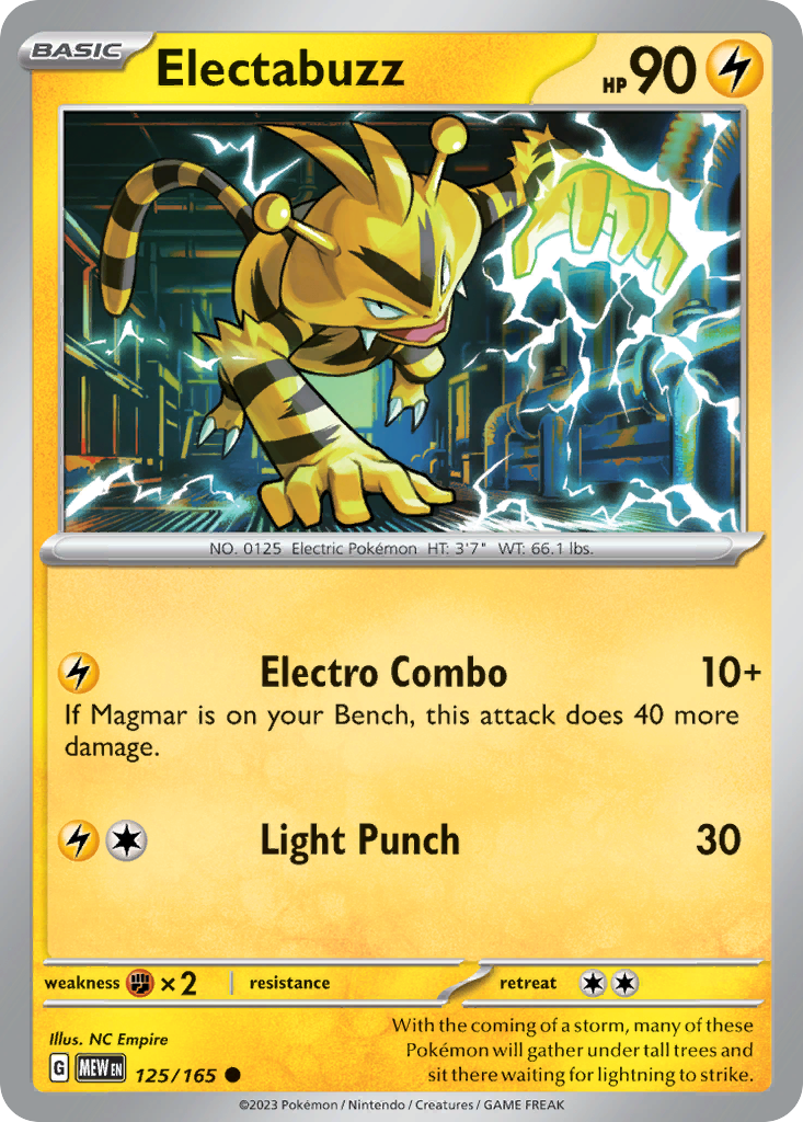Electabuzz — 151 #125 / 165