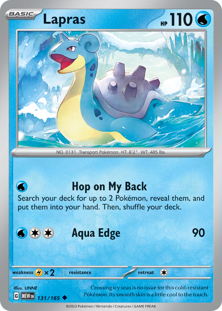 Lapras — 151 #131 / 165