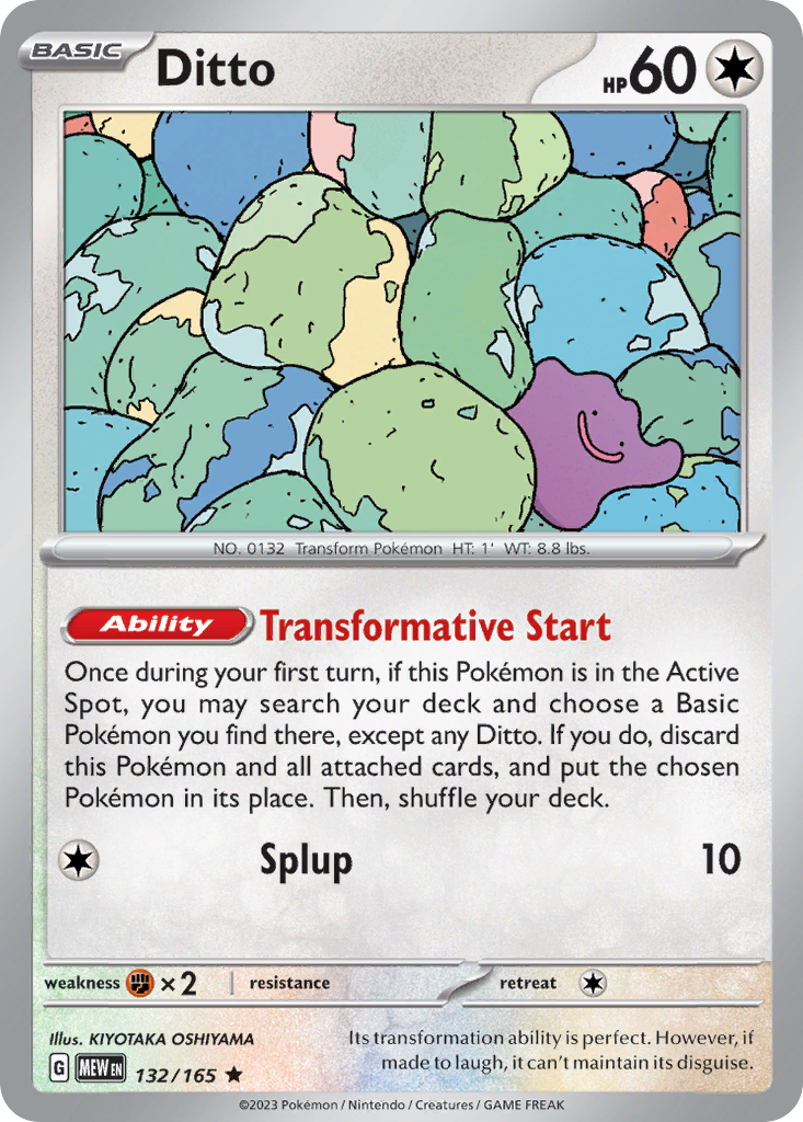 Ditto — 151 #132 / 165