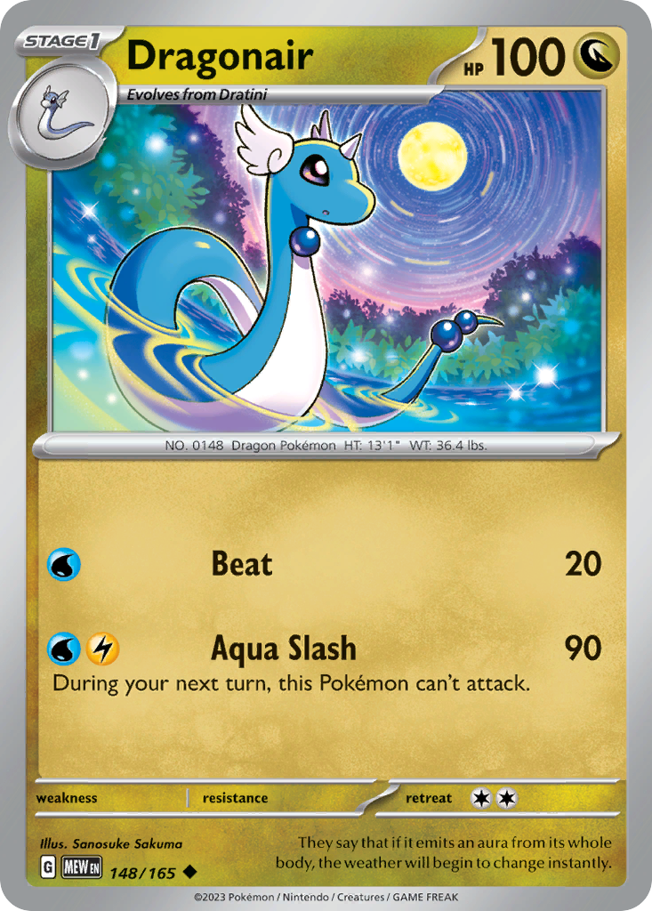 Dragonair — 151 #148 / 165