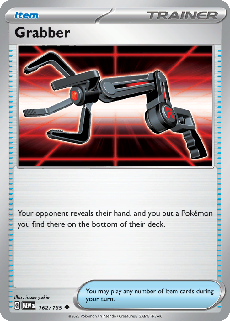 Grabber — 151 #162 / 165