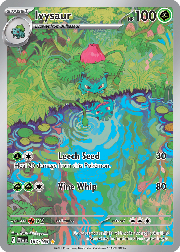 Ivysaur — 151 #167 / 165