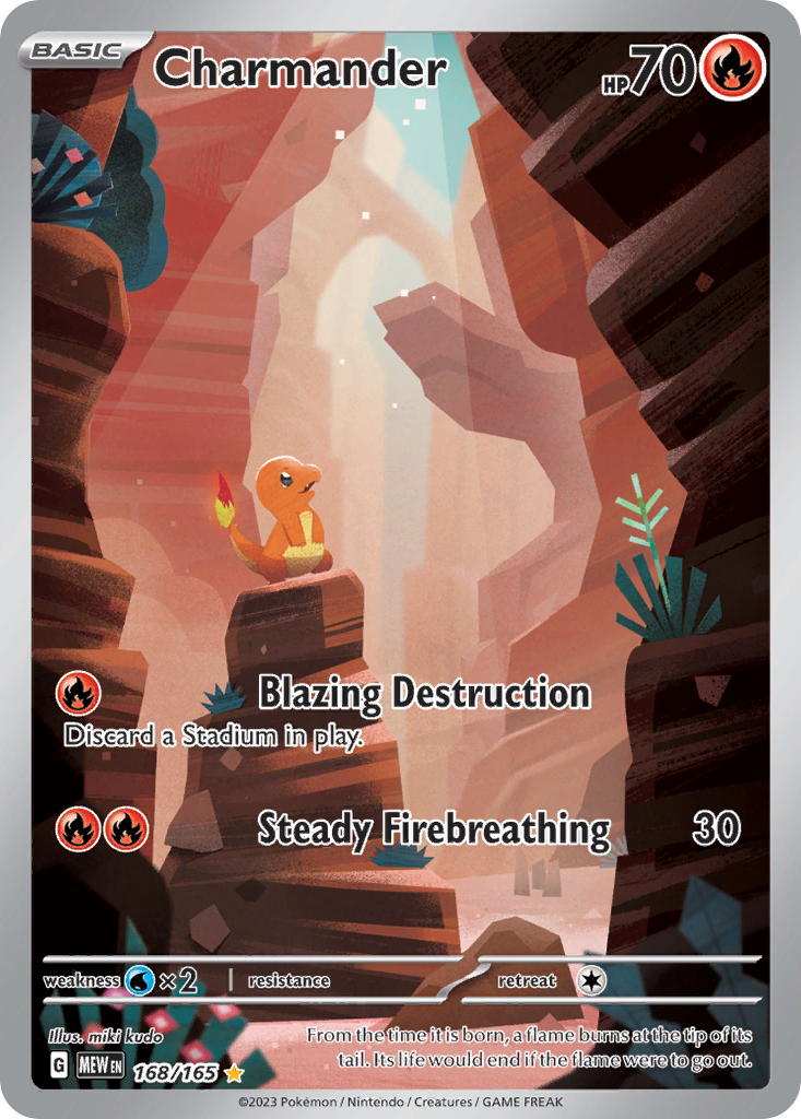Charmander — 151 #168 / 165