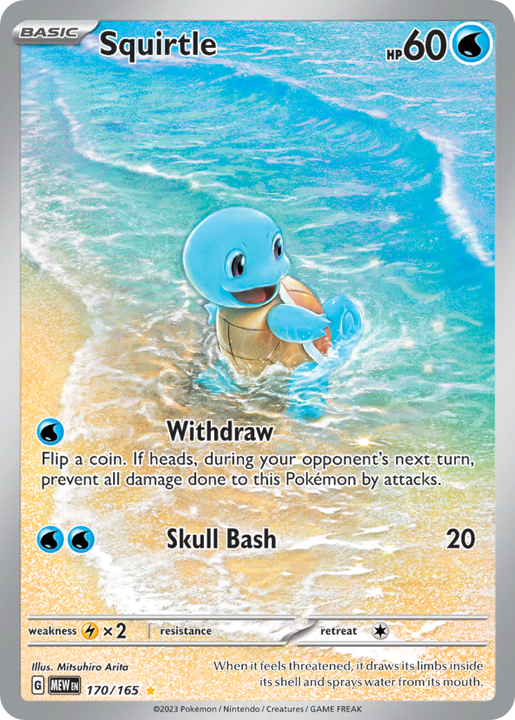 Squirtle — 151 #170 / 165