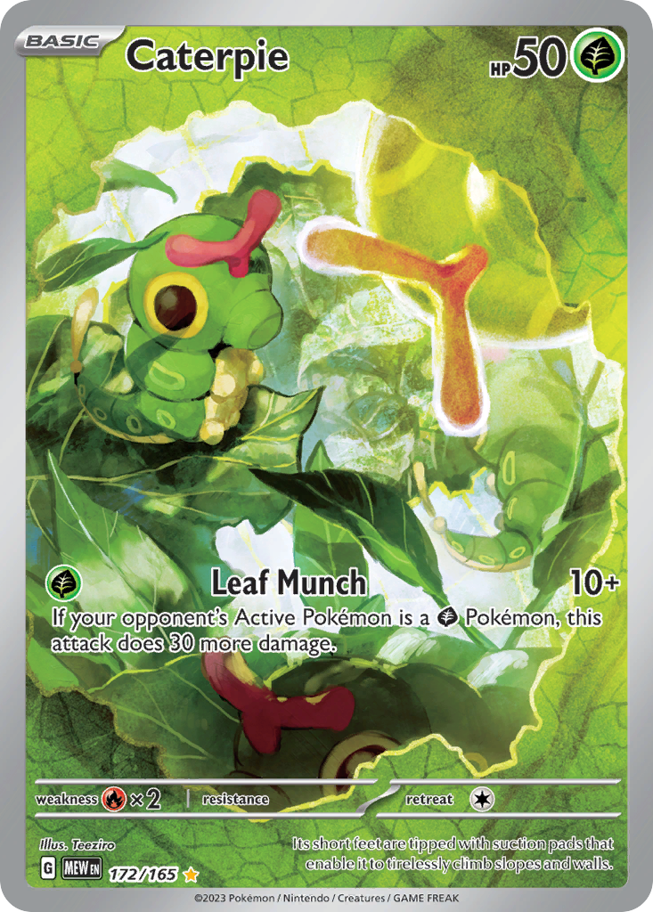 Caterpie — 151 #172 / 165