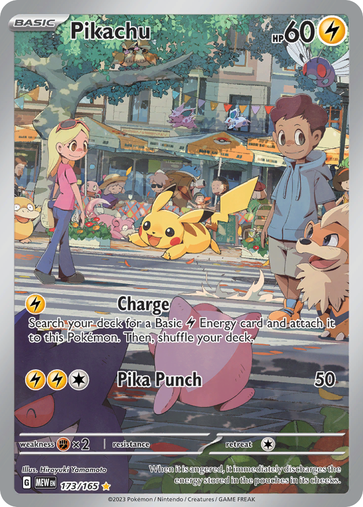 Pikachu — 151 #173 / 165
