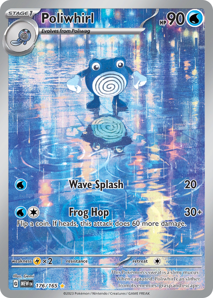 Poliwhirl — 151 #176 / 165