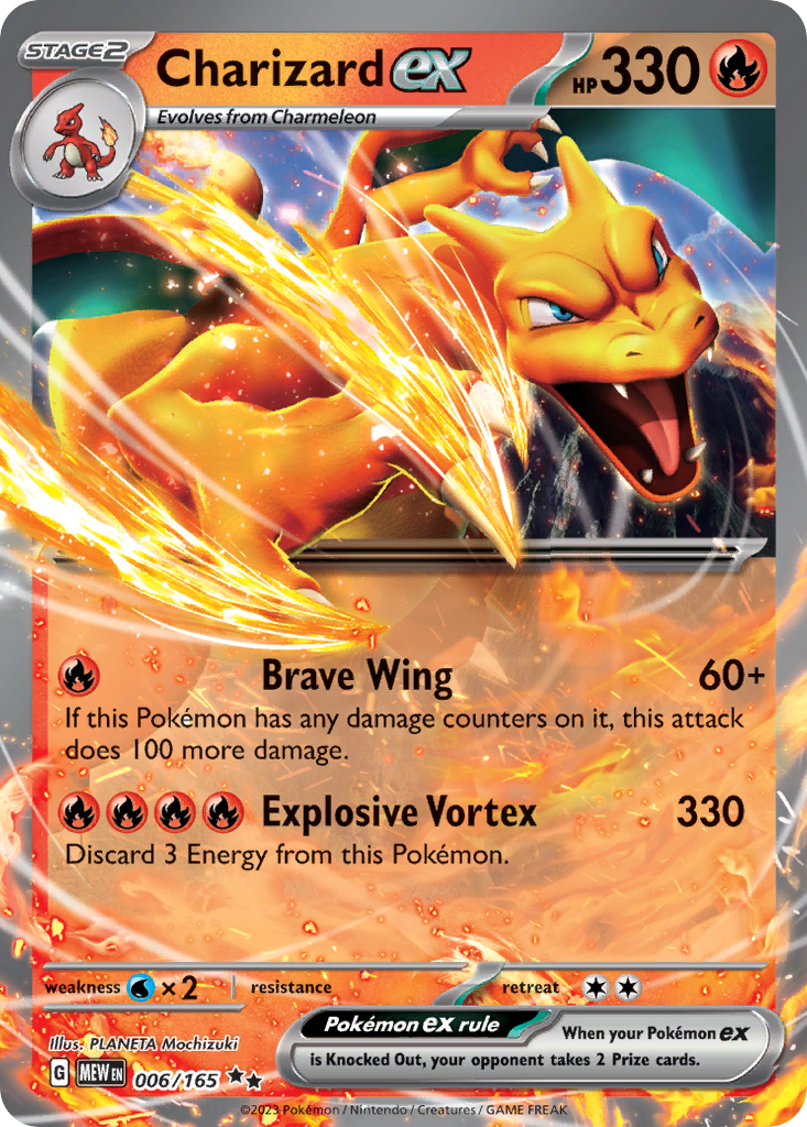 Charizard ex — 151 #006 / 165