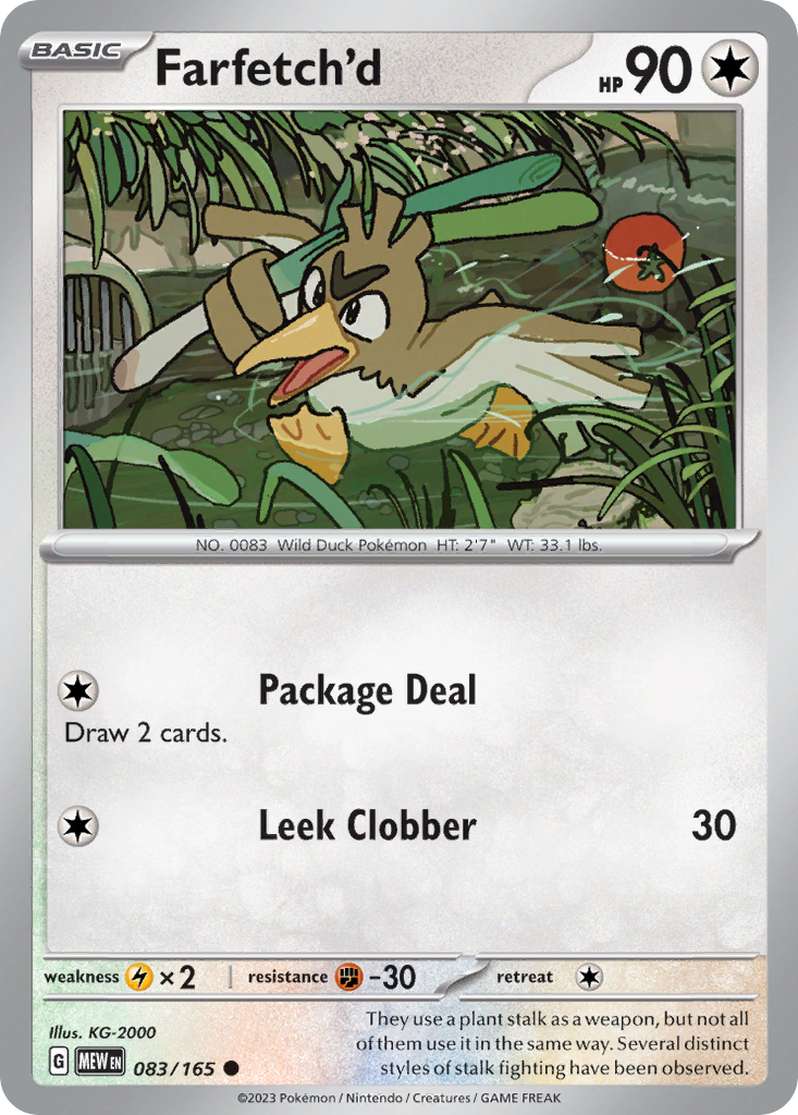 Farfetch'd — 151 #083 / 165